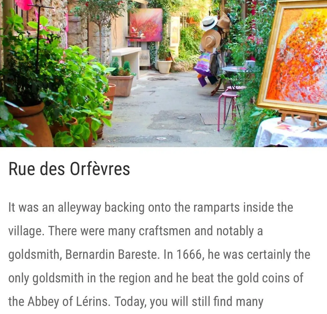 Character-Filled Unique Old Village Home Mougins